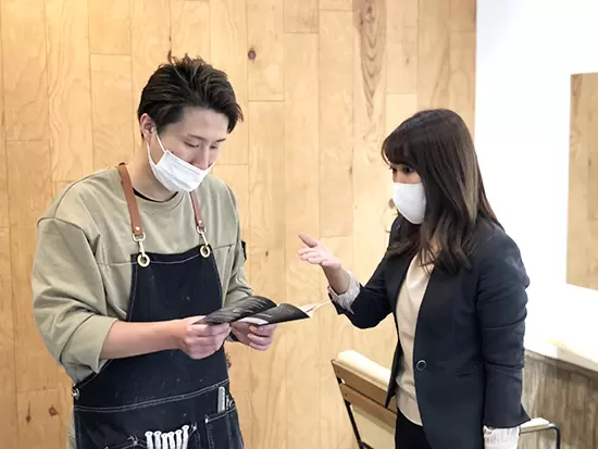 先輩がイチからお教えしますので、ご安心を！一緒に美容室をトータルコーディネートしていきましょう♪