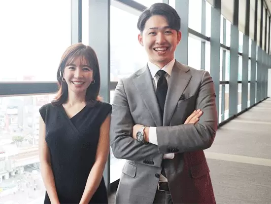 先輩社員があなたの活躍をしっかりサポート！不安なくスタートできます◎