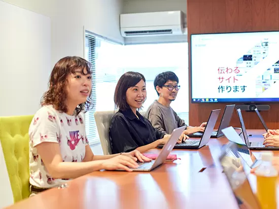 気さくで面倒見のいい社員ばかり。あなたの入社を心待ちにしています。
