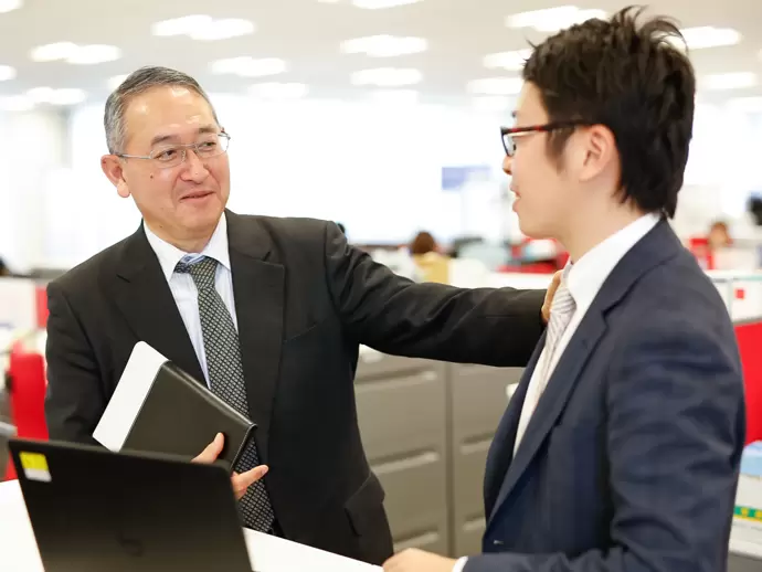意見を言い合う機会も多く、風通しの良い社風です。