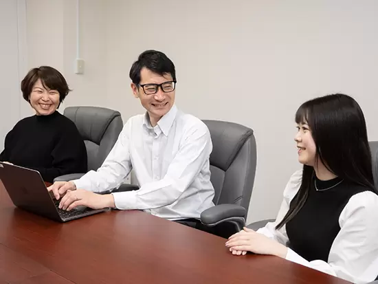 何でも気軽に相談できる環境なので、安心して働いていただけます！