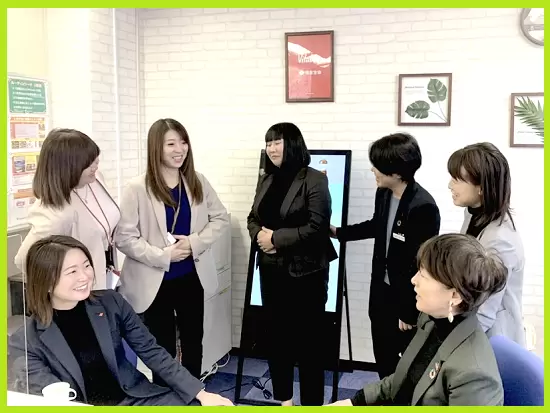 ✱リラックススペースでの何気ない会話からヒント(気づき) が生まれることも♪