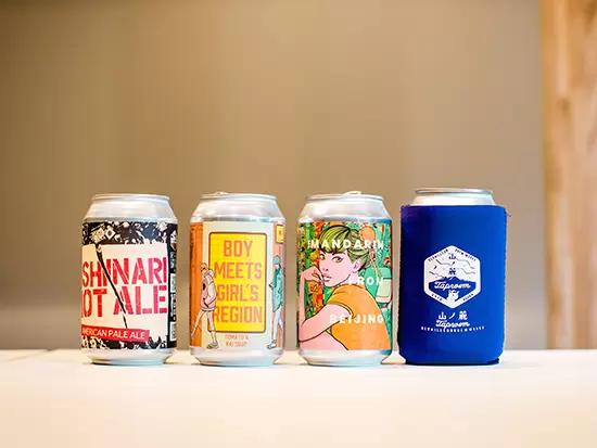 当社自慢のクラフトビールです。 味はもちろん、パ ッケージにもしっかりこだわった生産をしていま す。