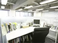 1人約1坪の広々としたワークスペース