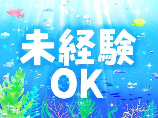 ダイビング未経験の方も大歓迎！ゼロから学べる体制が整っています！