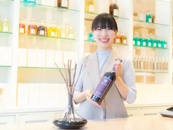コンスタントに来店して香りを愛してくださるリピーター様も多いのが特徴。