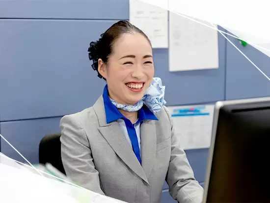 産育休復帰実績100%！先輩ママCAが多数活躍中で、10年、20年先も働ける環境が整っています。