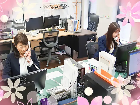 周囲のスタッフと協力することで、スムーズに仕事を進めることができます◎