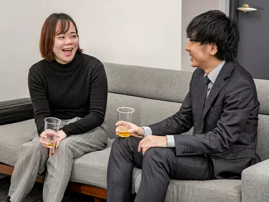 社員同士の仲の良さもBTの大きな魅力♪