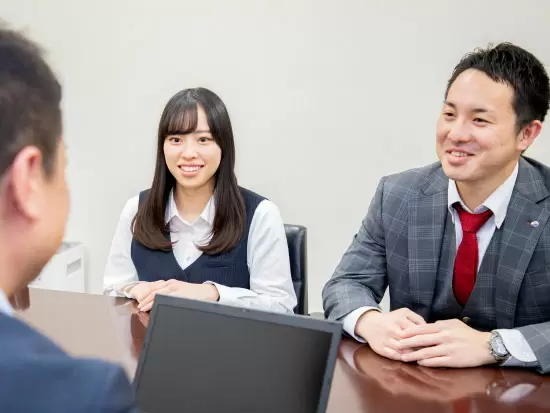30代を中心に活気ある社内雰囲気♪部署問わずコミュニケーションも◎