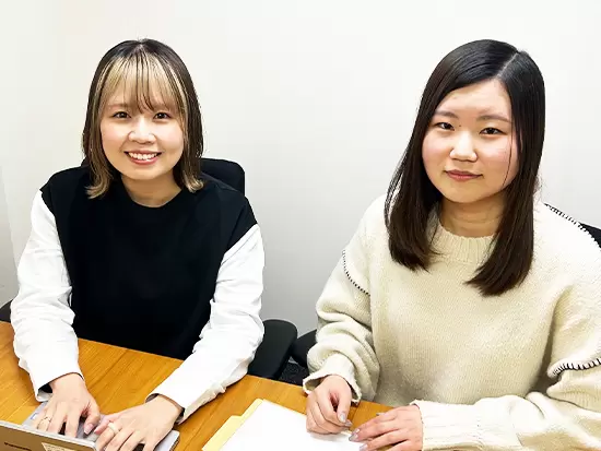 入社後2ヶ月はマンツーマンでサポート！未経験からでも始めやすいお仕事ですので、是非挑戦しませんか？