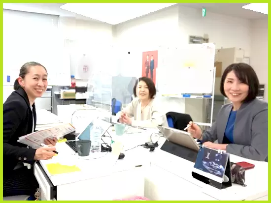 ✿大半が営業未経験からのスタート！実体験を交えながら丁寧にサポートしています！