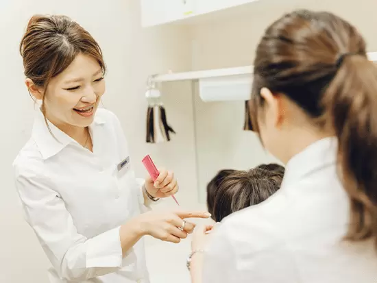 充実した研修をご用意しています！ウィッグのご提案が初めて、という方も安心♪