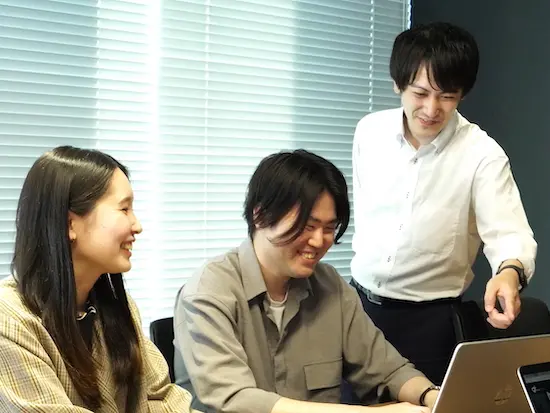 意見やアイデアを発信することが好きな方◎なんでも言い合える環境でステップアップもしっかりサポート！