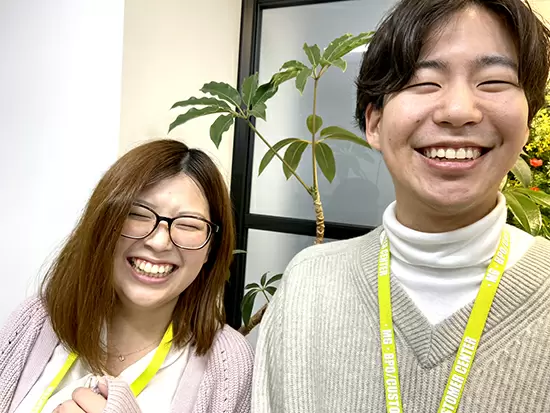 穏やかで温かい雰囲気の社内。コミュニケーションが取りやすいことも魅力の1つです◎