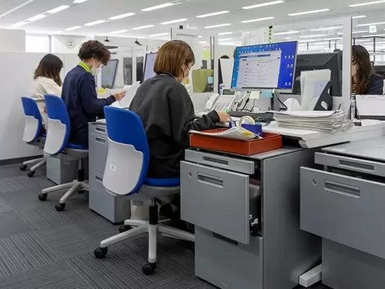 仕事中は集中して取り組み、ワークライフバランスを実現できる会社です！