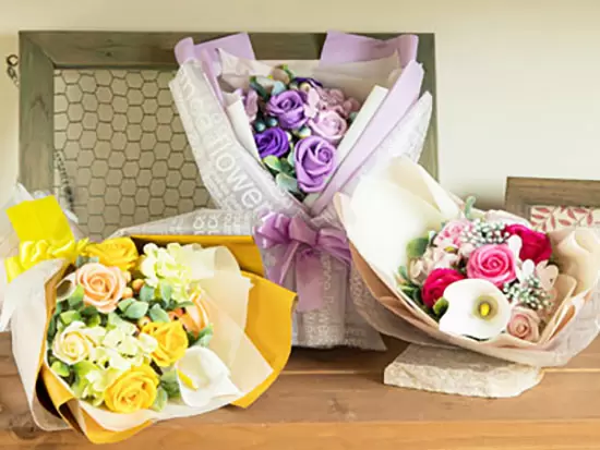 大手をはじめ、全国にお取引先を持つ当社。お花屋さんの間では、ちょっと名の通った存在なんですよ。