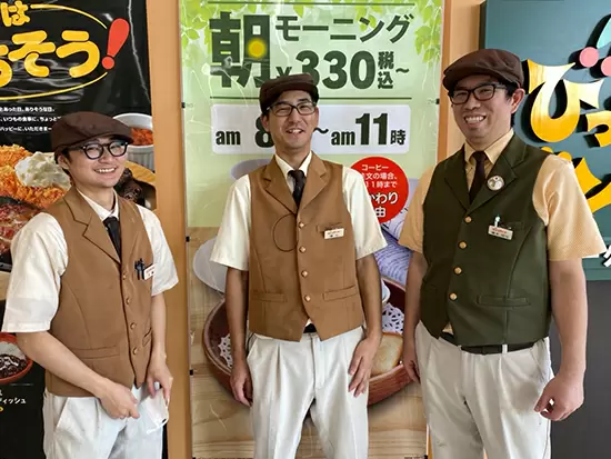 気さくなスタッフばかりの和やかな職場です！入社後すぐに馴染むことができます！