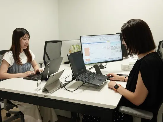 業務未経験で入社したメンバーがほとんどですが、今では第一線で活躍しています！