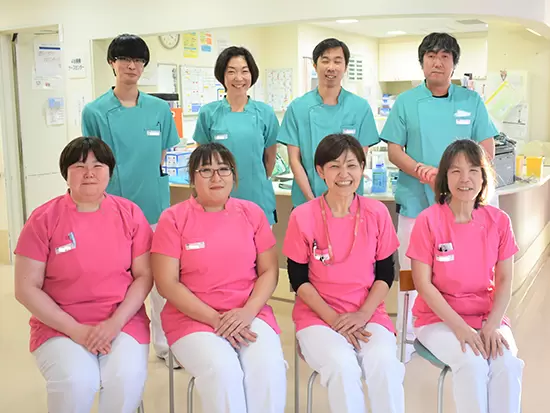 病院で介護！？ご高齢の方が安心して生活できる環境をサポートしています。
