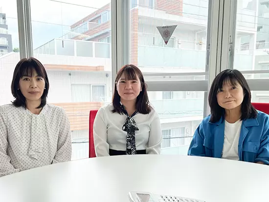 結婚や出産、育児などライフスタイルの変化にも柔軟に対応できる職場です◎