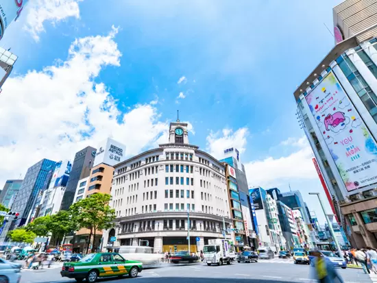 東銀座駅から徒歩2分！アフターシックスが銀座で楽しめます。