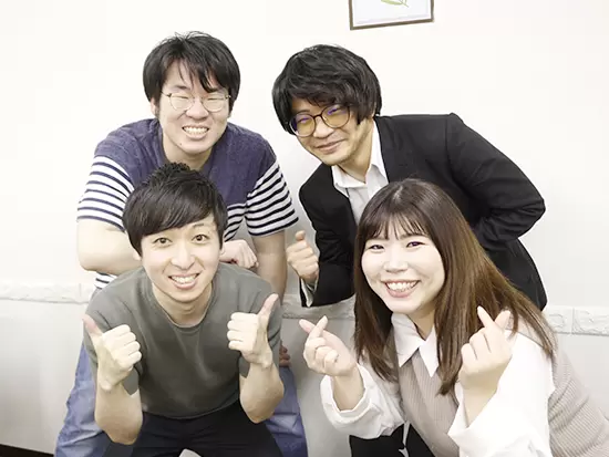 メンバー同士のコミュニケーションを大切にしているため、雑談をすることも多いです♪