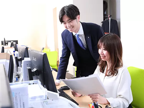 『日本一楽しい会社』を掲げ、会社・社員ともに成長を楽しみます。