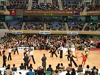 当社が手がけた社交ダンス大会の風景
