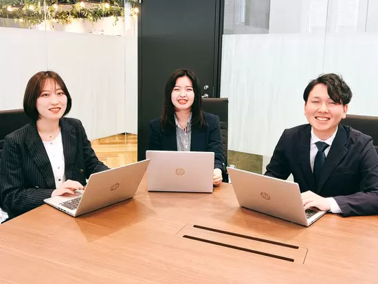 20代～30代の若手社員も活躍中。一緒に新しい風を吹かせてください◎