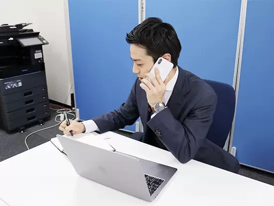 経験者の方はもちろん、営業未経験の方も活躍できるフィールドです◎