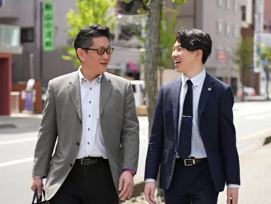 営業は皆気さくで優しい社員ばかり！「いつもありがとう」と感謝を伝えてくれます！
