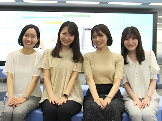 20代、30代の女性リーダー層が活躍！スキルアップもキャリアアップも実現できます