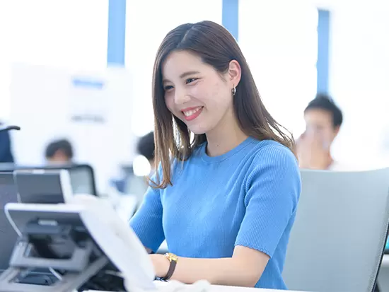 20代・30代のメンバーが活躍中！研修が充実しており未経験スタートでも安心です。