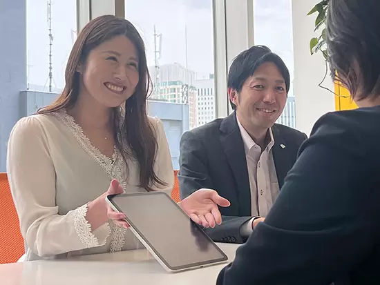 新しい仕事も、先輩や同僚がサポートしながら進められるのでご安心ください！