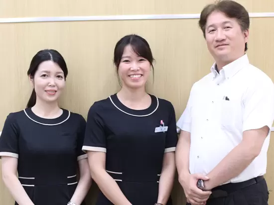上下関係なく日ごろから会話の多い穏やかな職場です。