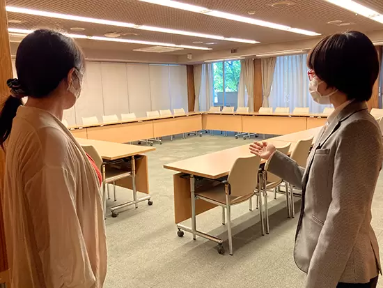 サービス向上のために、自ら企画・提案できます。