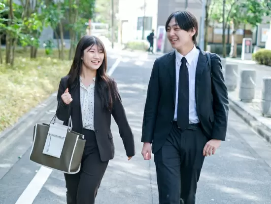人と接することが好きで、お客様に喜んでもらえることを大切にしている方は、活躍しやすい職場です！