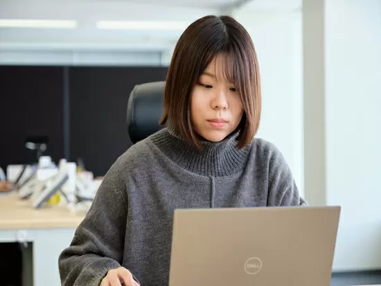 やるときはる。集中して業務に取り組める環境です。