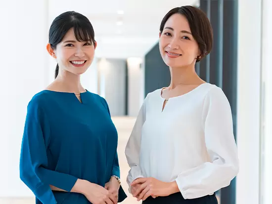 配属される部署は女性社員が多数活躍中！育休取得実績もあり現在も時短勤務で働かれている人もいます。
