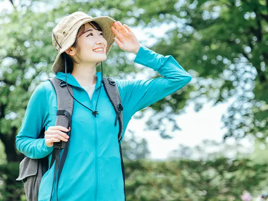 豊かな亜熱帯植物が生い茂る緑豊かな島！