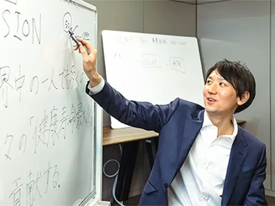 代表の原です。当社のビジョンに共感いただける方とお会いできる事を楽しみにしています。