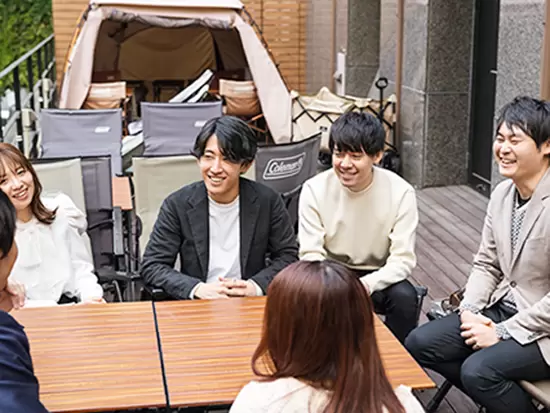 各分野の優秀な仲間が集まっています！