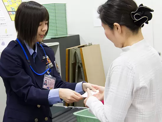 先輩社員もほとんどが未経験でスタートしているのでご安心ください！　※保安検査官