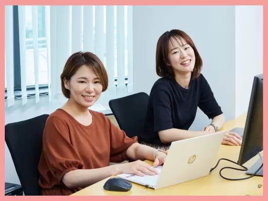 女性割合は60%以上で女性管理職も在籍！ライフイベントを経ても、長く働き続けられる環境が整っています◎