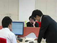困ったことはすぐに相談。頼りなる上司や先輩がそばに居ます。