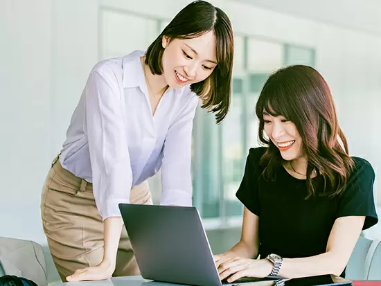 幅広い知識を身につけて、将来はメンバーの中心となり教える立場にも…！