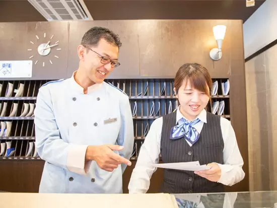 業務に必要なスキル・知識は、入社後にしっかりと研修で身につけられます♪