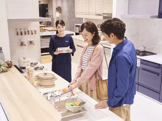 1組あたり1時間程度の接客が可能。お客様とじっくりと向き合えます！