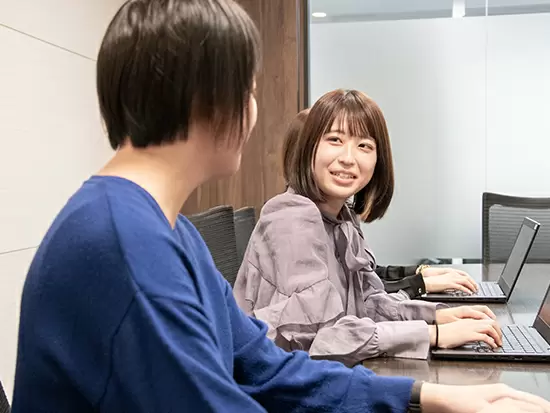 入社後に簿記を取得できたりと、働きながら着実にスキルも身につきます！